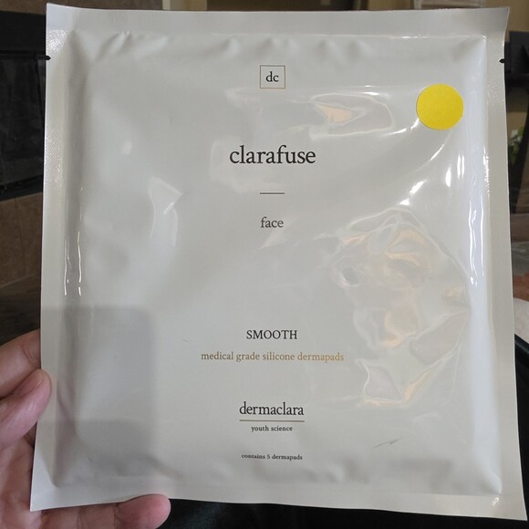 Dermaclara Other - Dermaclara Clarafuse Face Silicone Dermapads Forehead Eyes Mouth 5pk New